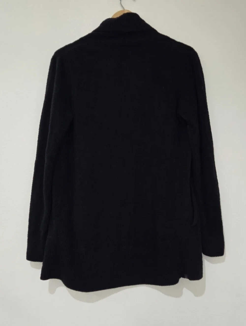 Barefoot Dreams CozyChic Ultra Lite Oasis Black Ribbed  Cardigan